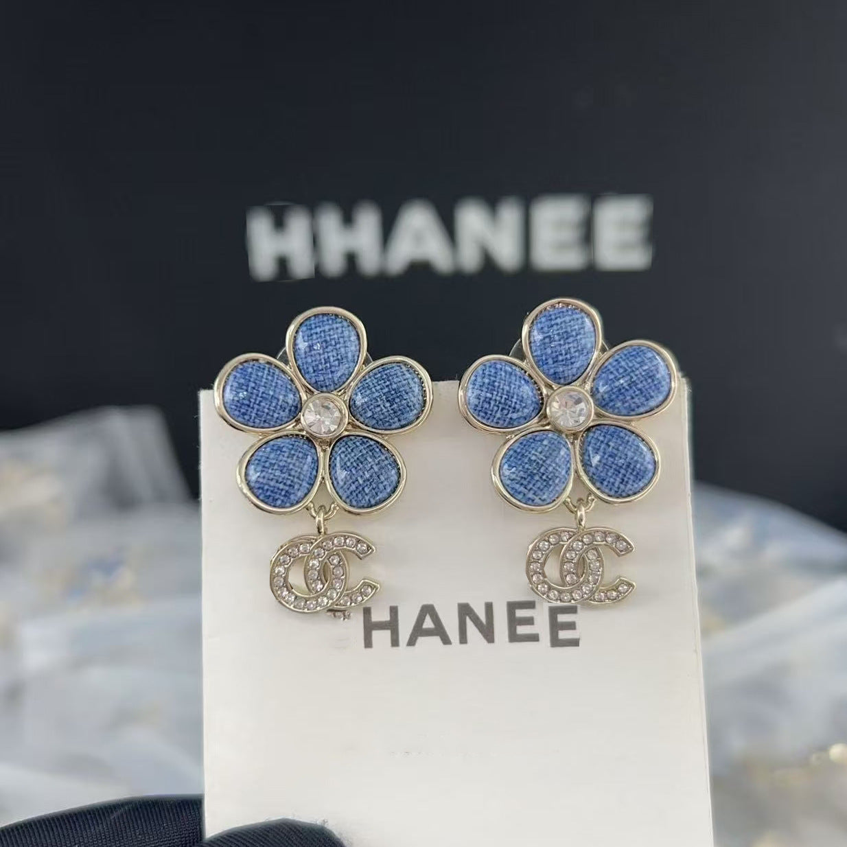 Elegant Luxury Gold Plated Brass Letter Floral Necklace for Women