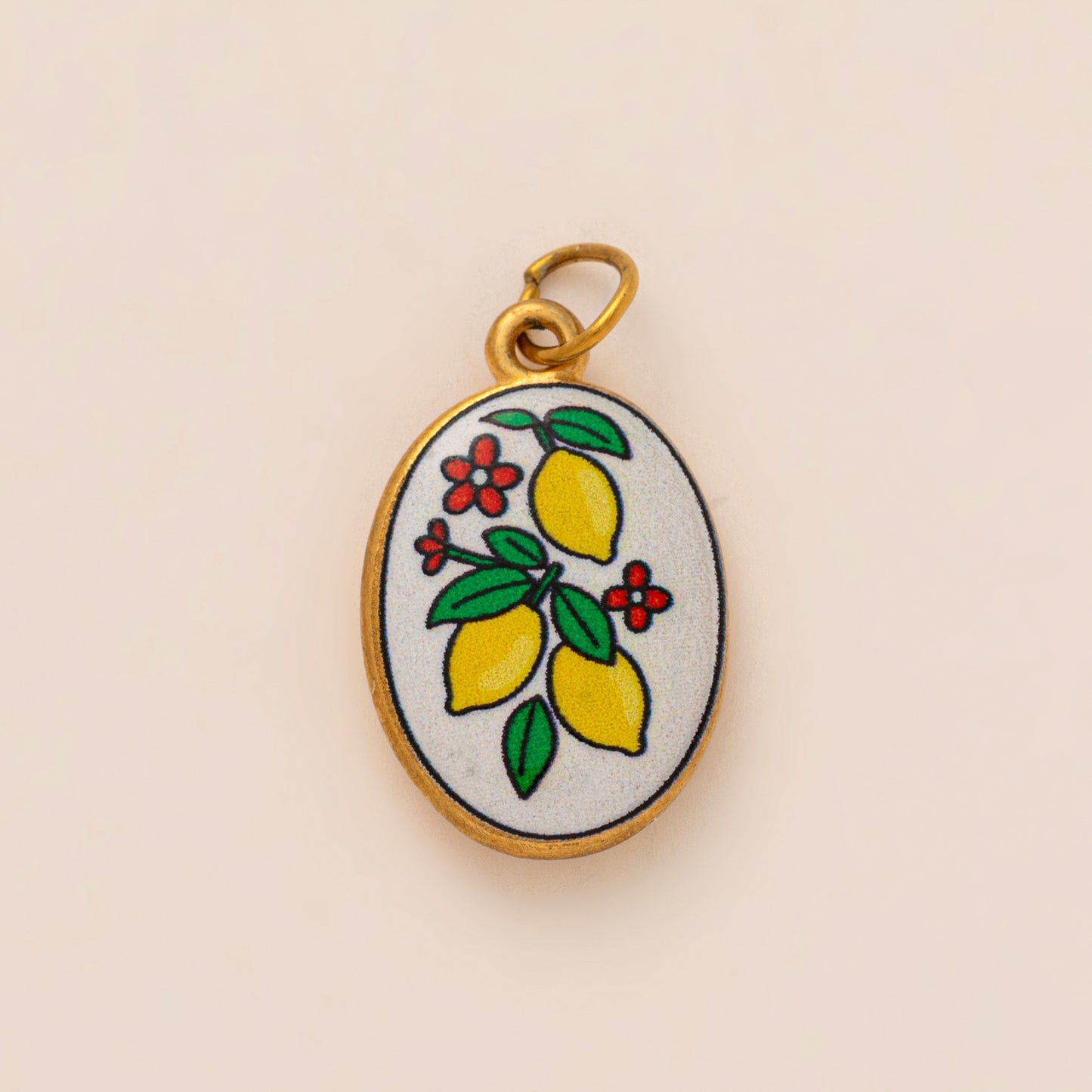 Sweet Geometric Heart Stainless Steel Drip Oil Plated Pendant Charm Bar