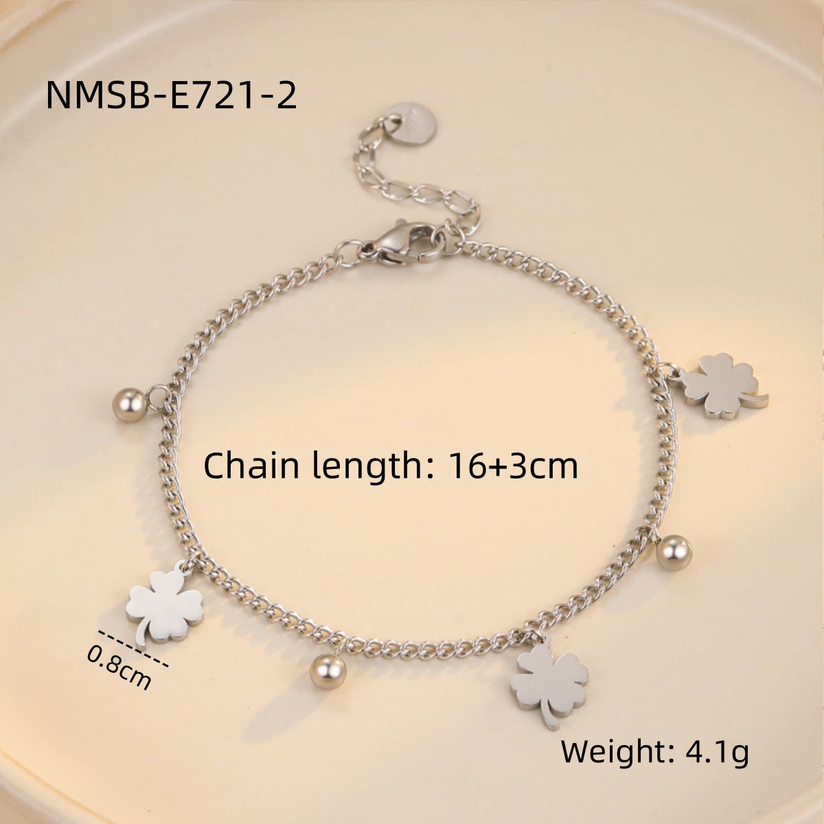Bracciale Romantico in Acciaio Inossidabile a Cuore con Intarsio di Strass, Accessorio di Moda Minimalista per Donne