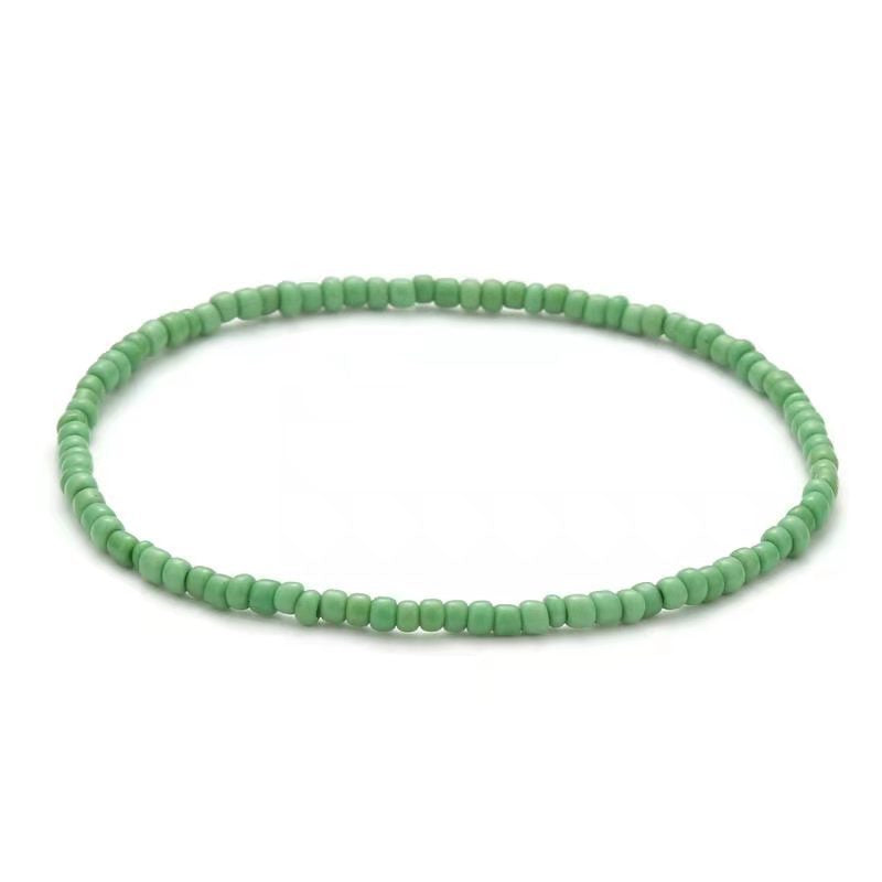 Bohemian Handmade Seed Bead Anklet for Women Beach Jewelry