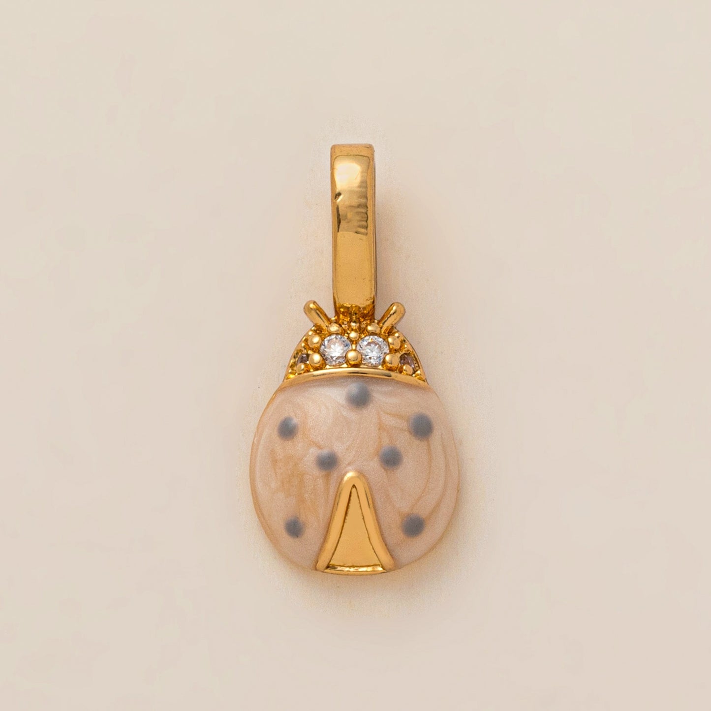 Sweet Cool Vintage Heart Animal Plated Brass Shoe Charm Set