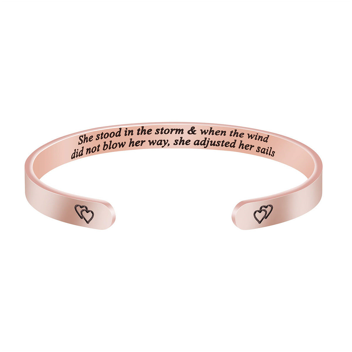 Pulsera de acero inoxidable de moda para mujer con acabado chapado, regalo ideal de Navidad, cumpleaños, Acción de Gracias para mamá