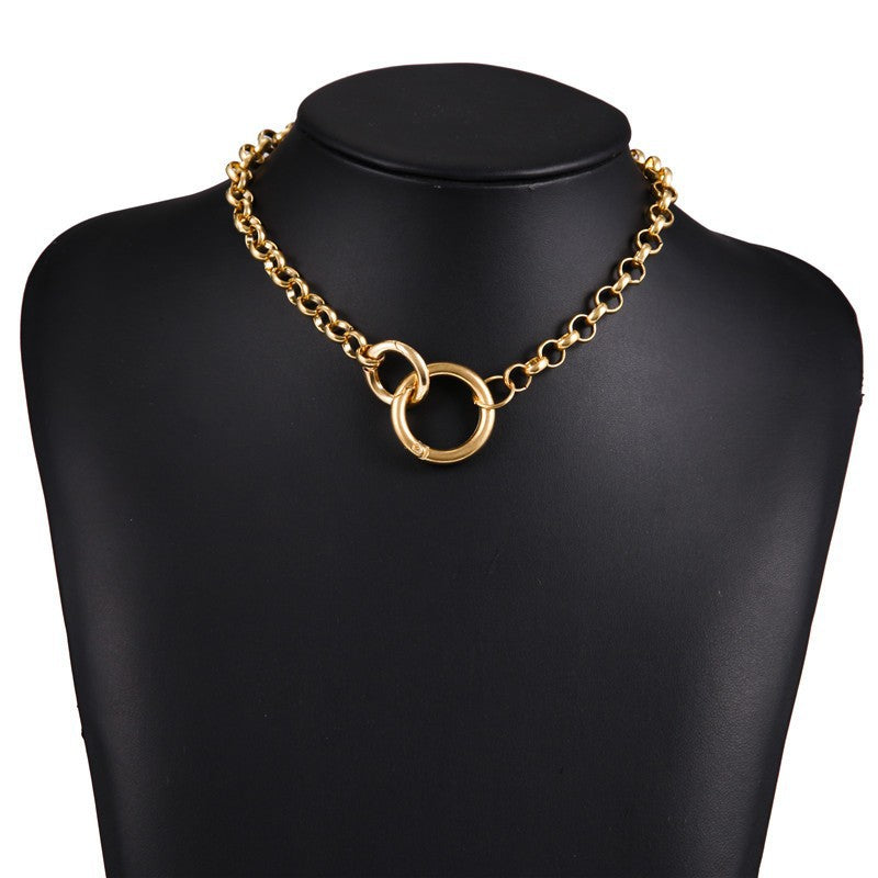 Sweet Rhinestone Inlaid Alloy Butterfly Evil Eye Bow Pendant Necklace with Curb Chain for Women