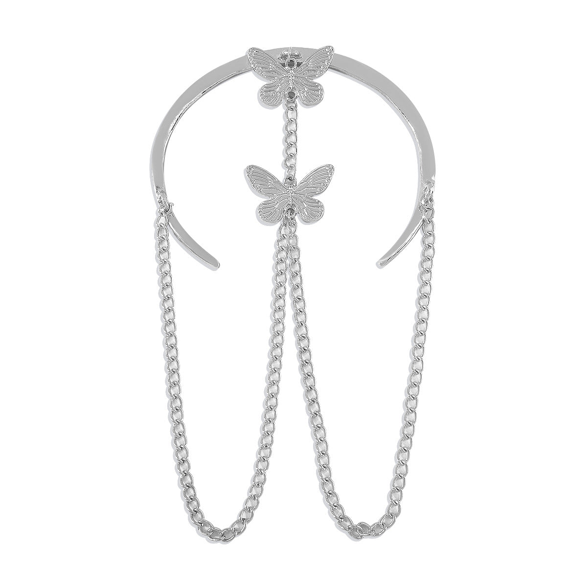 Pulsera de Escorpión Geométrico Dulce y Atrevido para Mujer Hecha de Aleación con Incrustaciones de Pedrería y Acabado Galvanizado