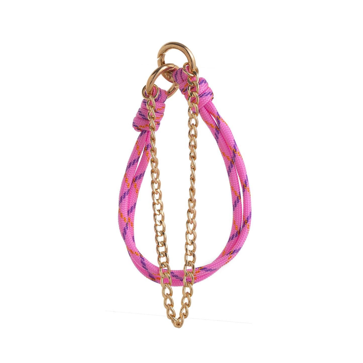 Elegant Plated Stainless Steel Letter Bag Charm