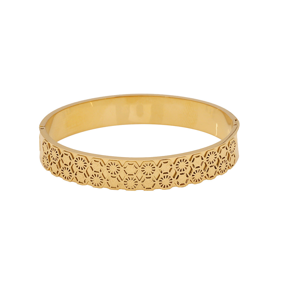 Matte Texture Stainless Steel Bracelet for Women with Plated Finish, Unique and Versatile Fashion Accessory