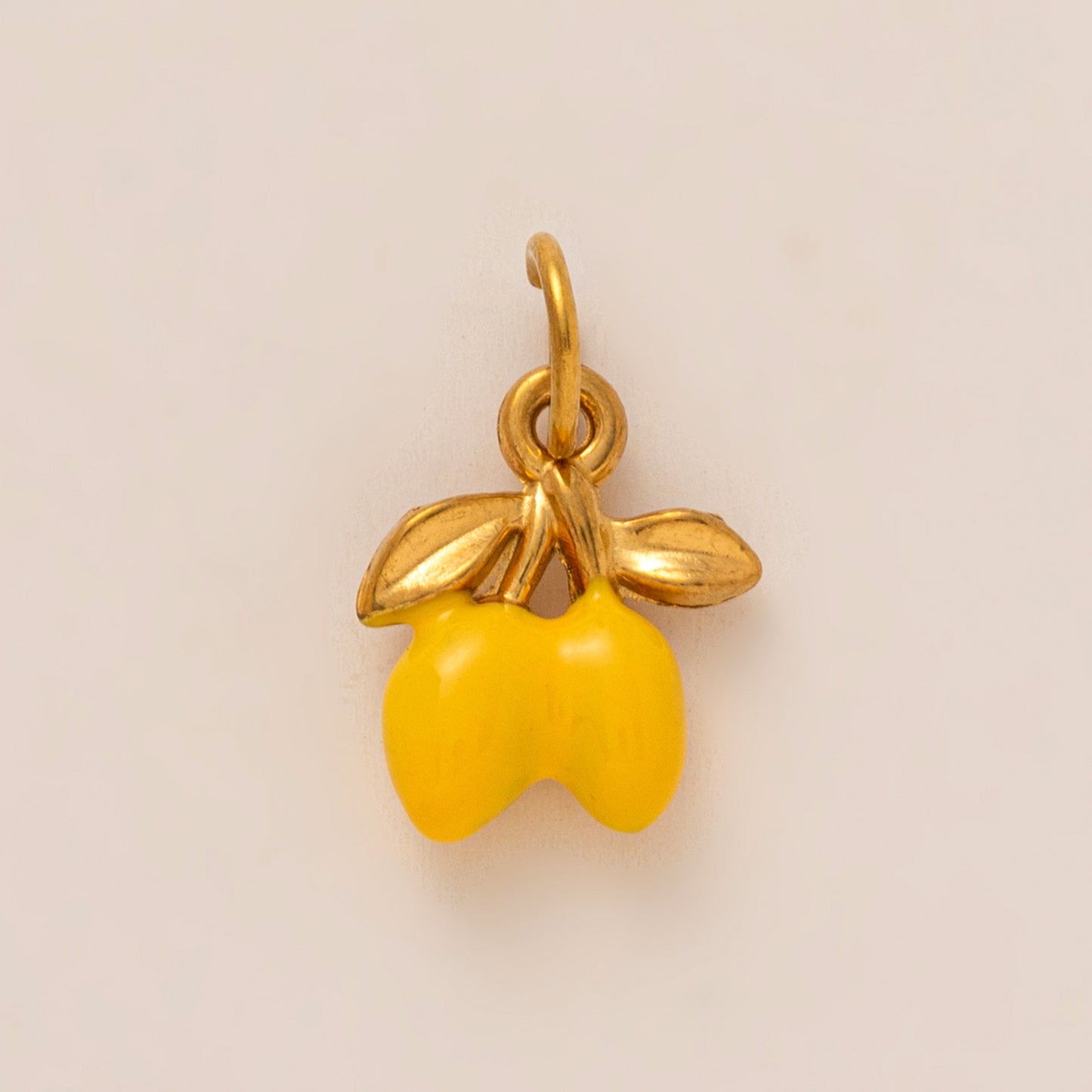 Vintage 18K Gold Plated Stainless Steel PVD Fruit Series DIY Charm Bar