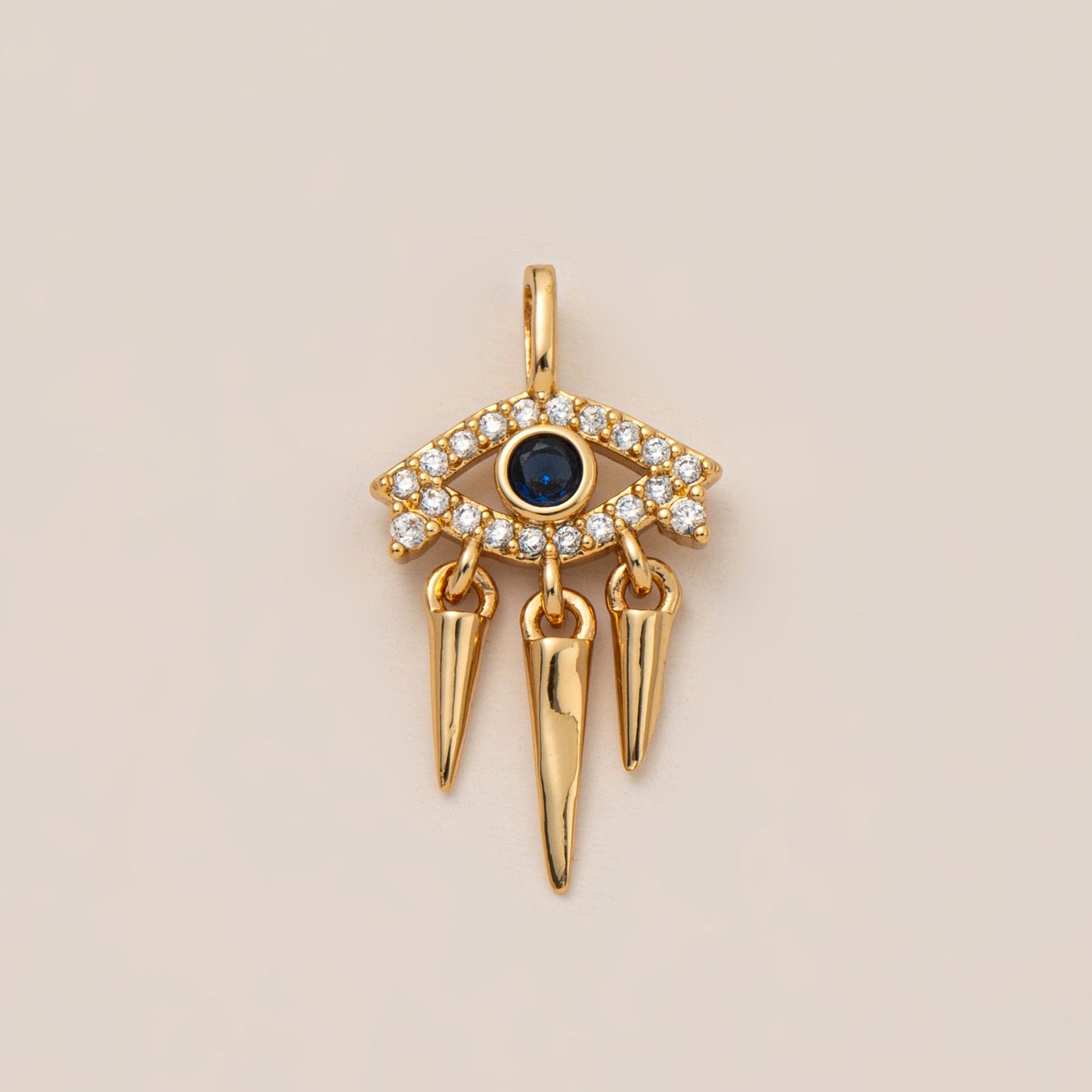 Vintage 18K Gold Plated Brass Cross Moon Star Fish Flower House Charm Bar for DIY Shoe Accessories