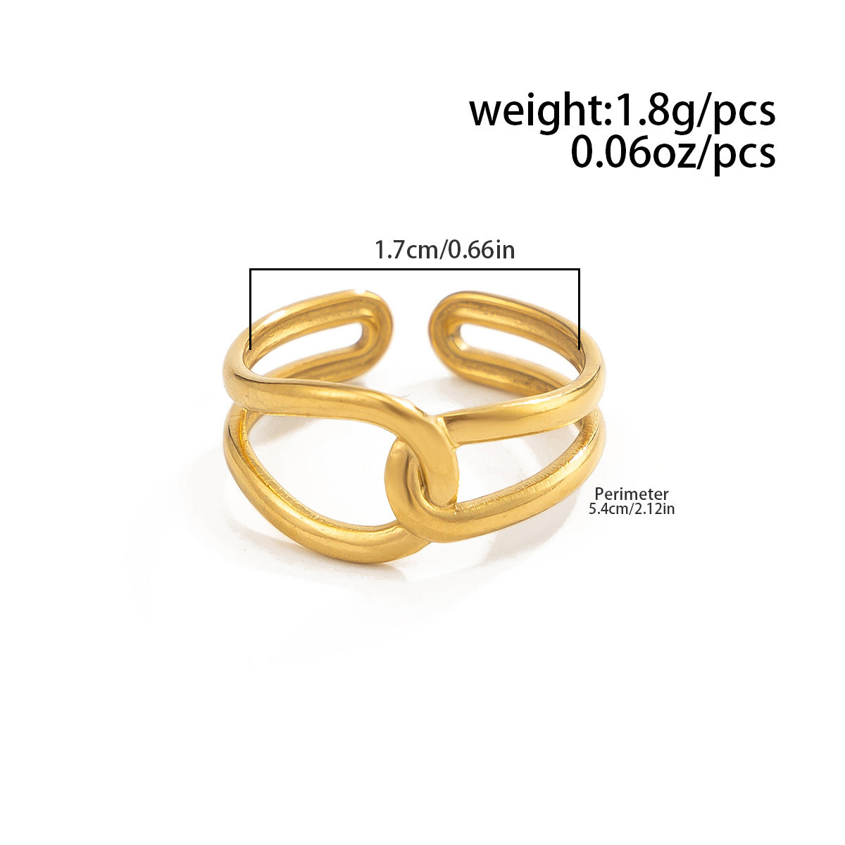 Minimalist Hollow Butterfly Floral Stainless Steel Open Toe Ring for Women