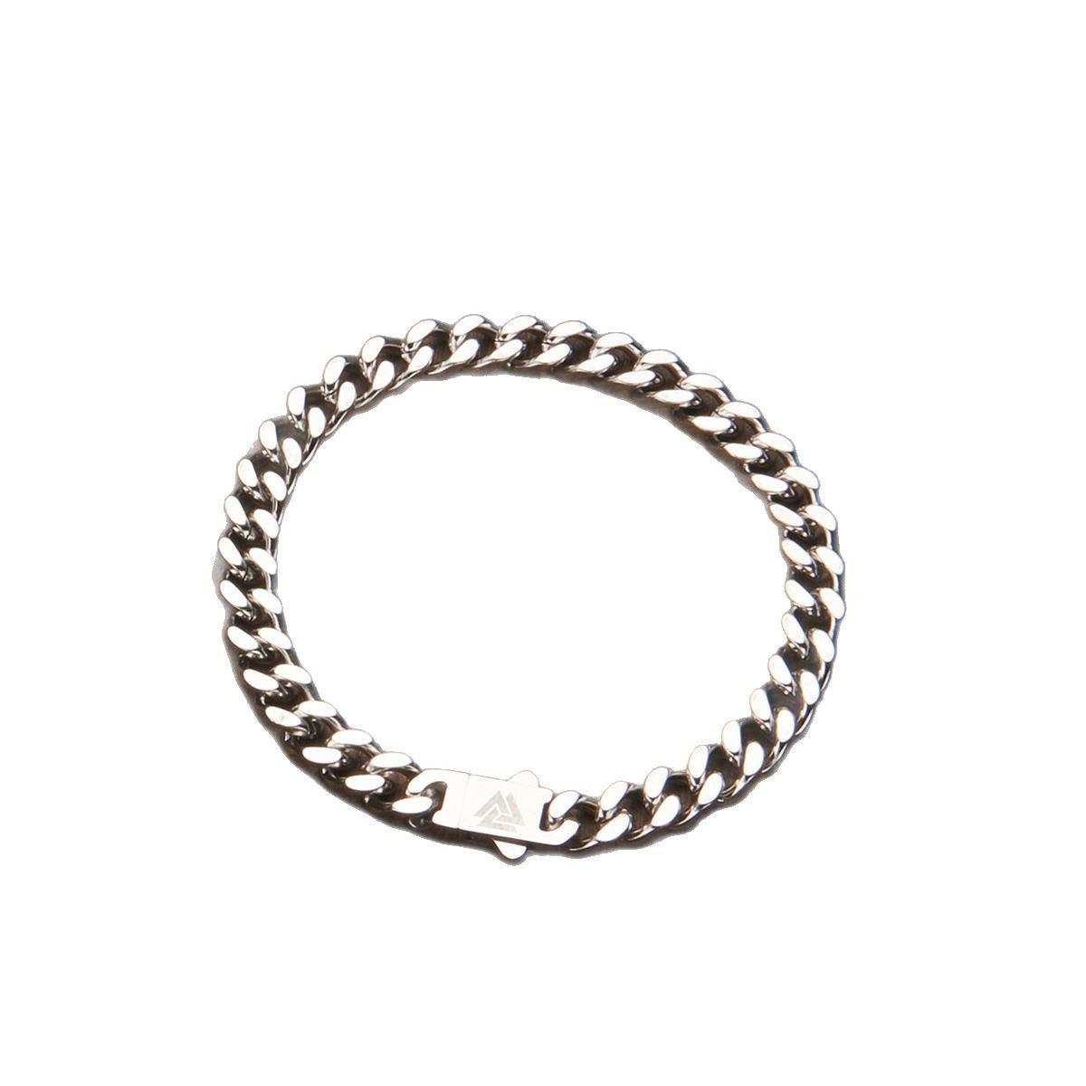 Polished Stainless Steel Viking Mythology Cuban Chain Necklace Set for Men with Titanium Steel Pendant and Bracelet
