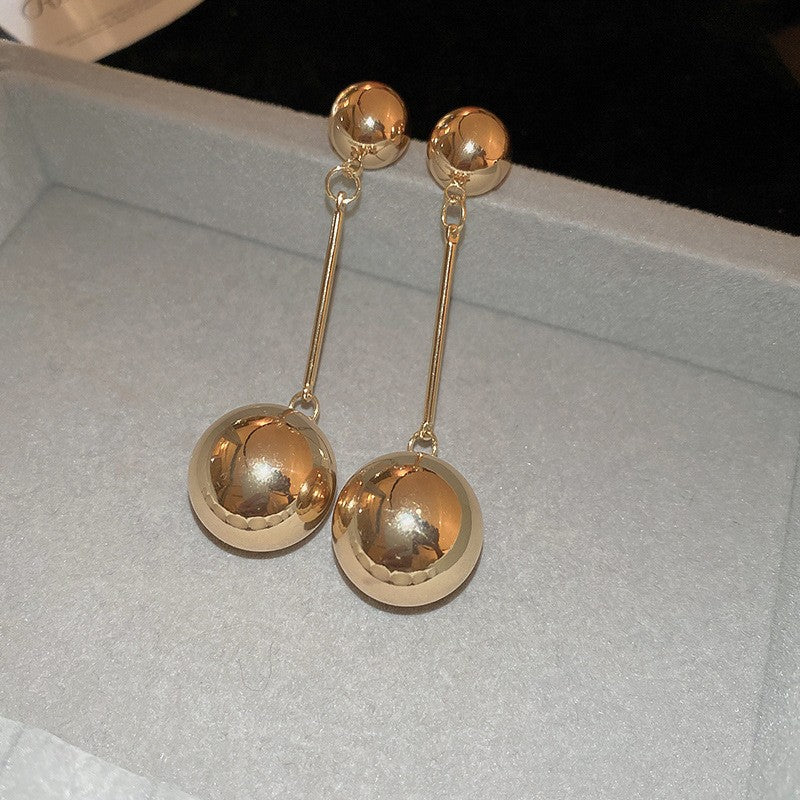 Pendientes Chic de Borla Floral para Mujer con Postes de Plata de Ley 925 y Base de Cobre Bañado