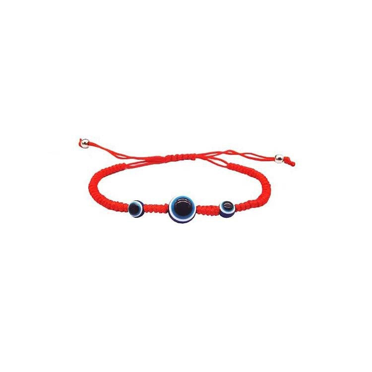 Vintage Bohemian Geometric Evil Eye Woven Rope Bracelet Unisex Adjustable Handmade Bangle