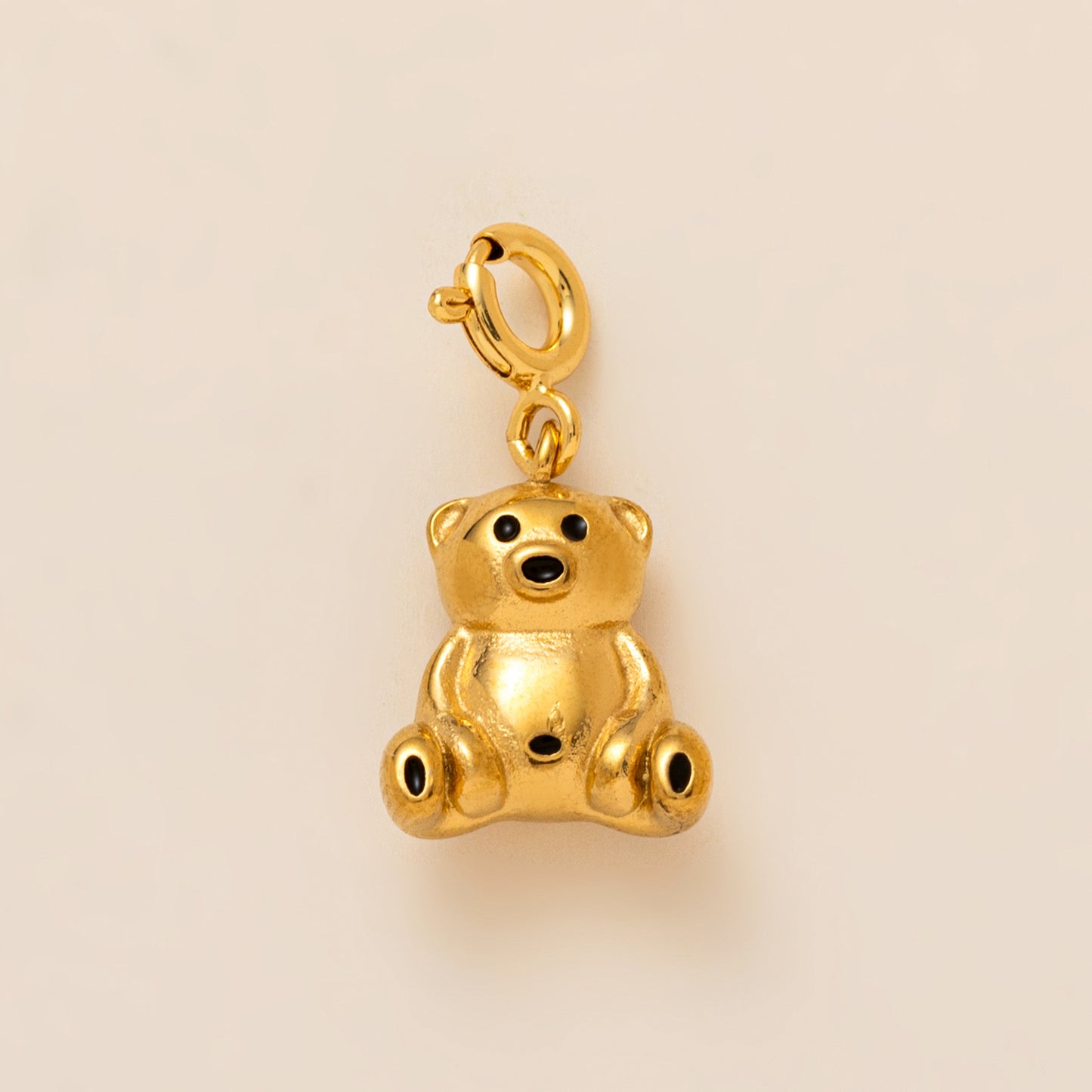 Vintage 18K Gold Plated Titanium Steel Heart Geometric Pendant Necklace with Cable Chain for Unisex DIY Charm Bar