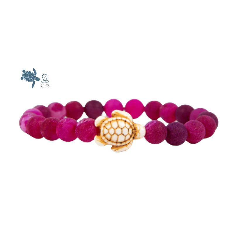 Minimalist Turquoise Turtle Animal Bracelet Unisex