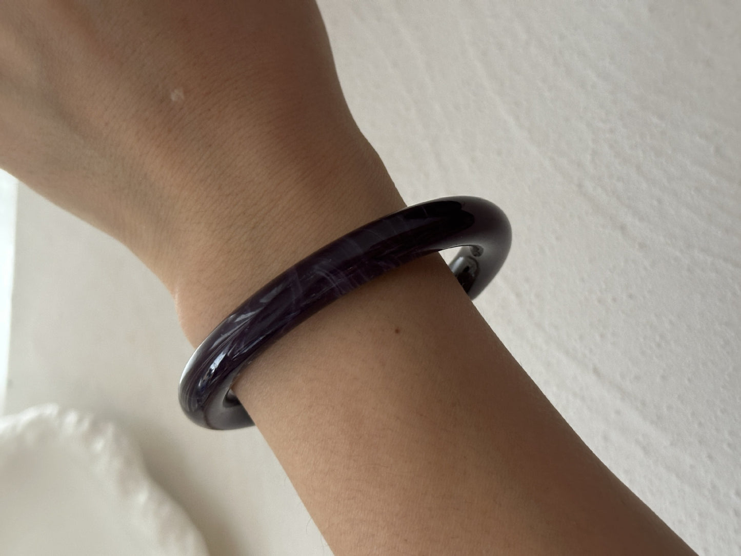 Bracciale da donna in resina geometrico vintage