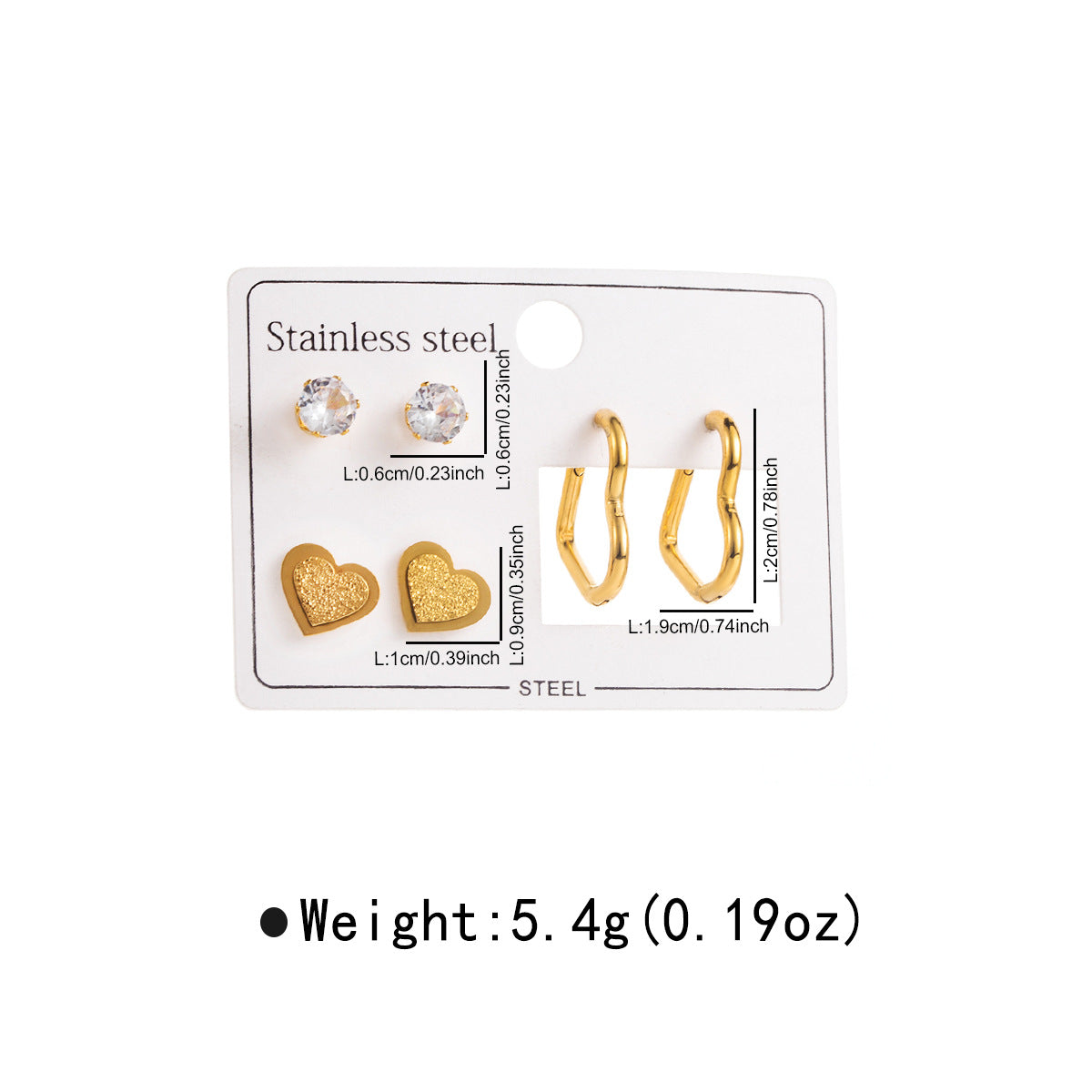 Elegantes pendientes de acero inoxidable con forma de corazón, minimalistas, con perla barroca e incrustaciones de concha para mujer