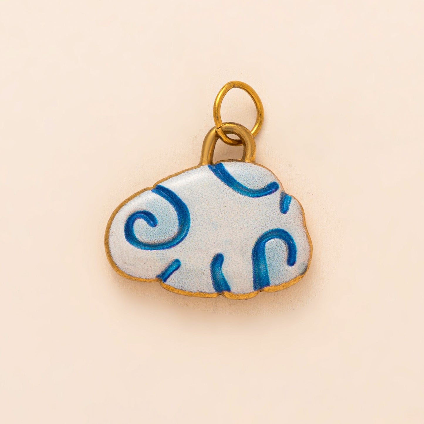Elegant 18K Gold Plated Stainless Steel Enamel Drip Oil Geometric Pendant Necklace DIY Charm Bar Cable Chain Unisex