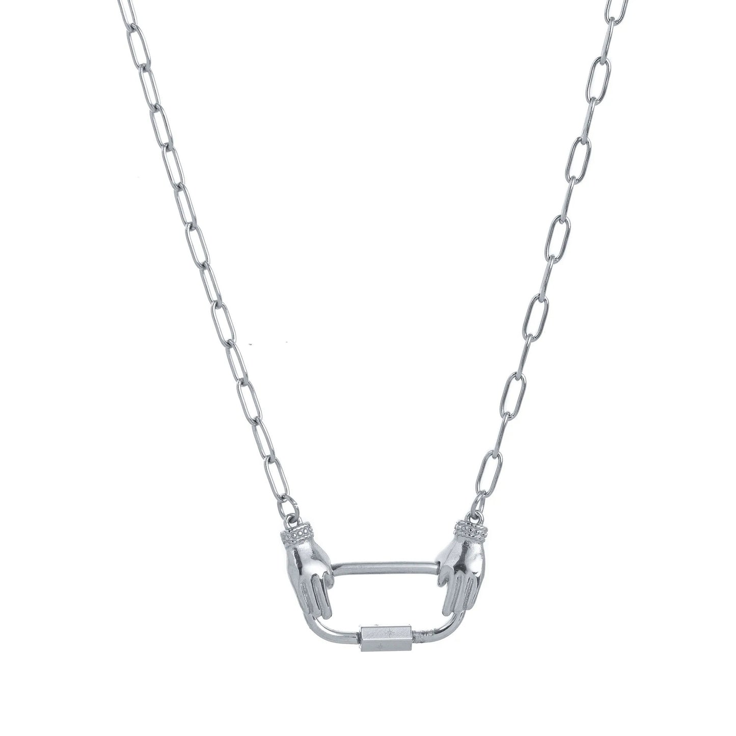 Minimalist Floral Pattern Brass PVD Plated DIY Charm Bar