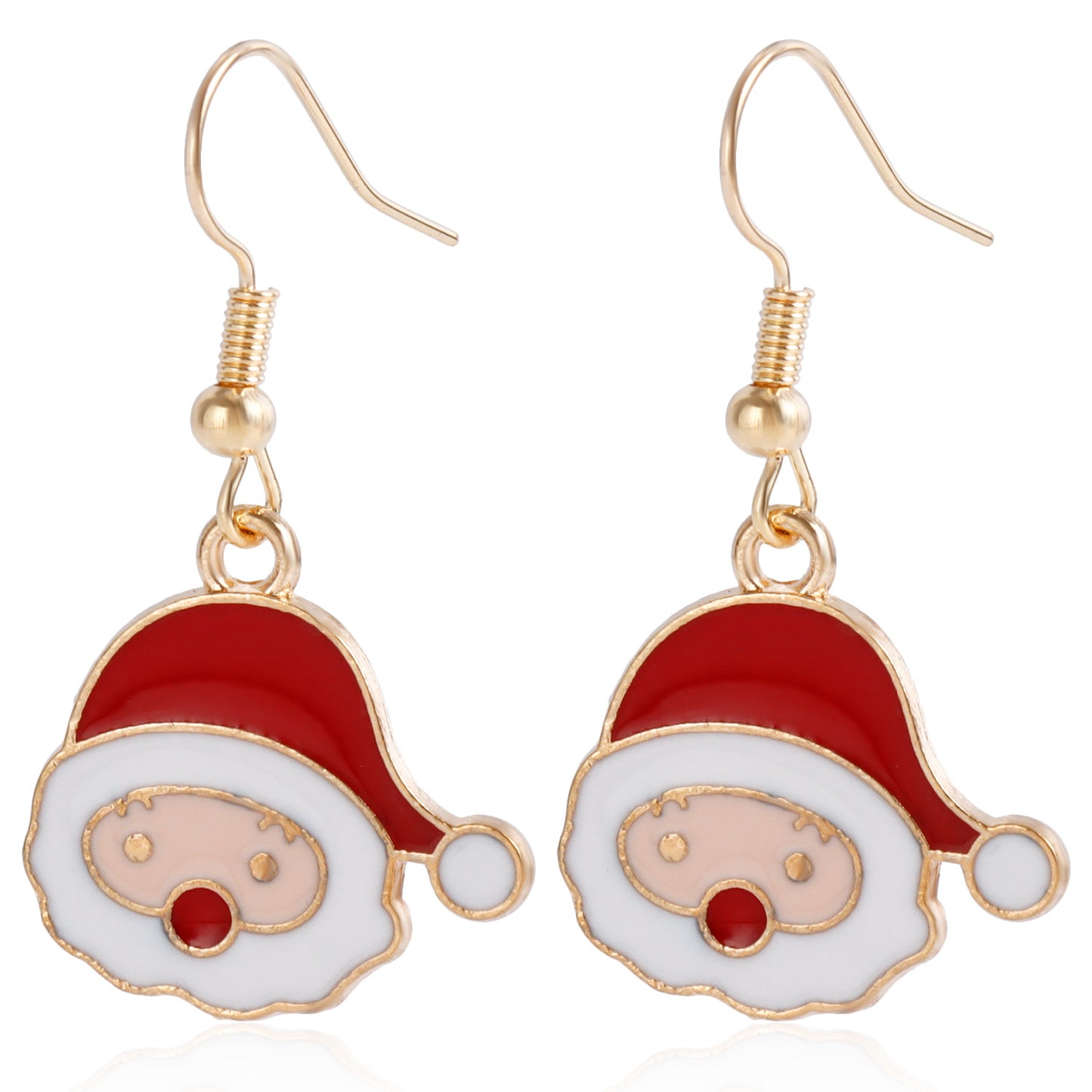 Geometric Plated Alloy Earrings for Women