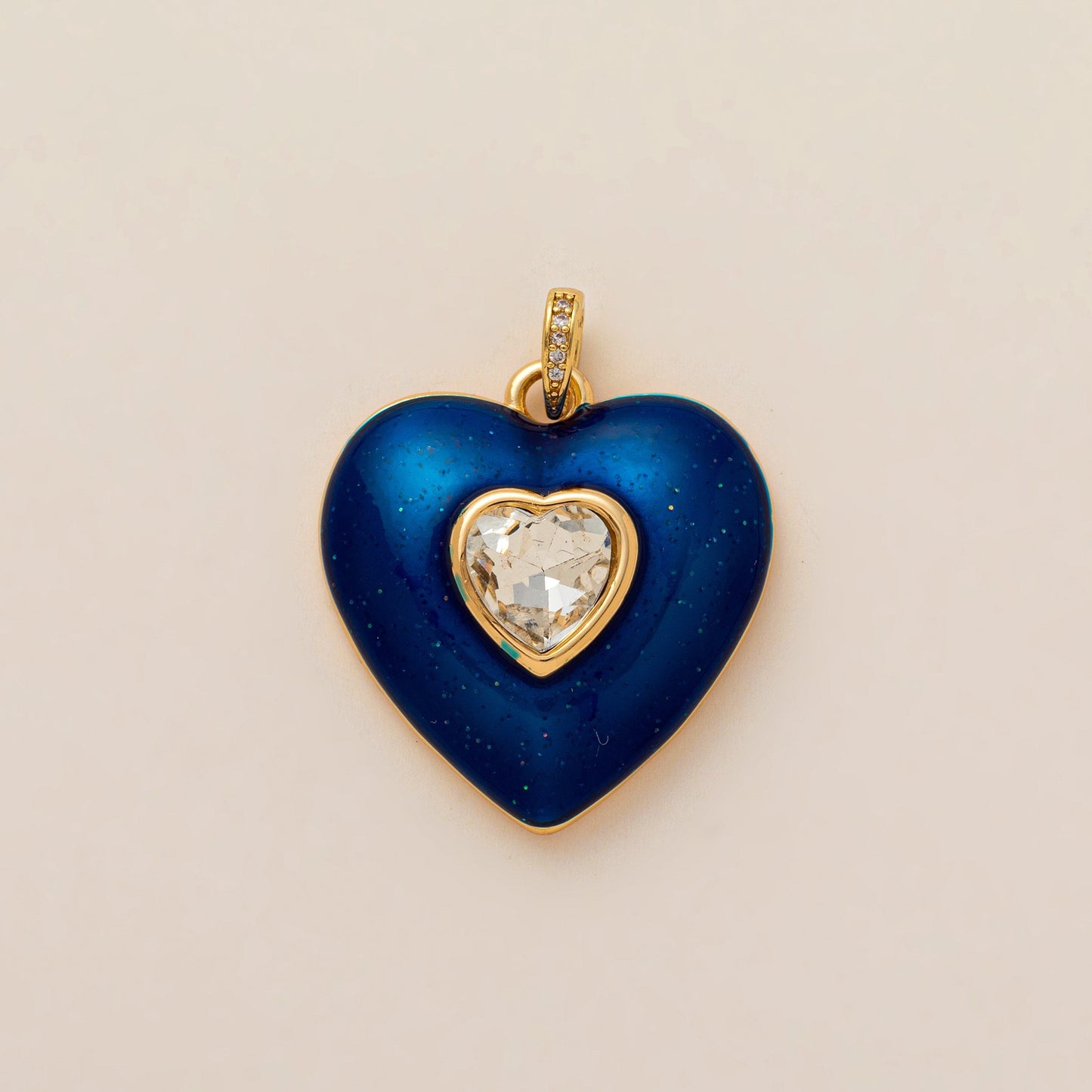 Sweet Cool Vintage Heart Animal Plated Brass Shoe Charm Set