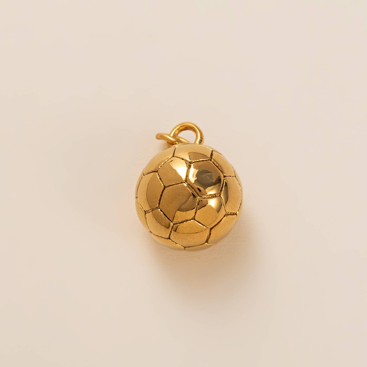 Sporty Geometric Round Titanium Steel PVD Pendant Charm Bar Ball Chain Necklace for Women