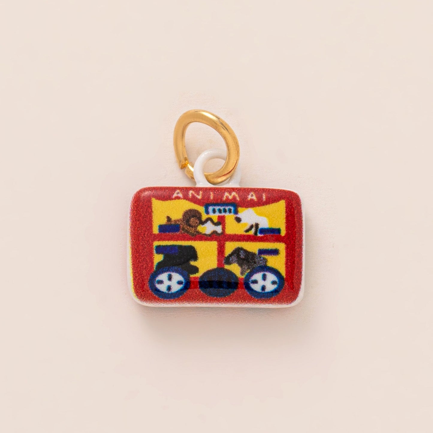 Sweet Plated Brass Fruit Shoe Charm Accessory