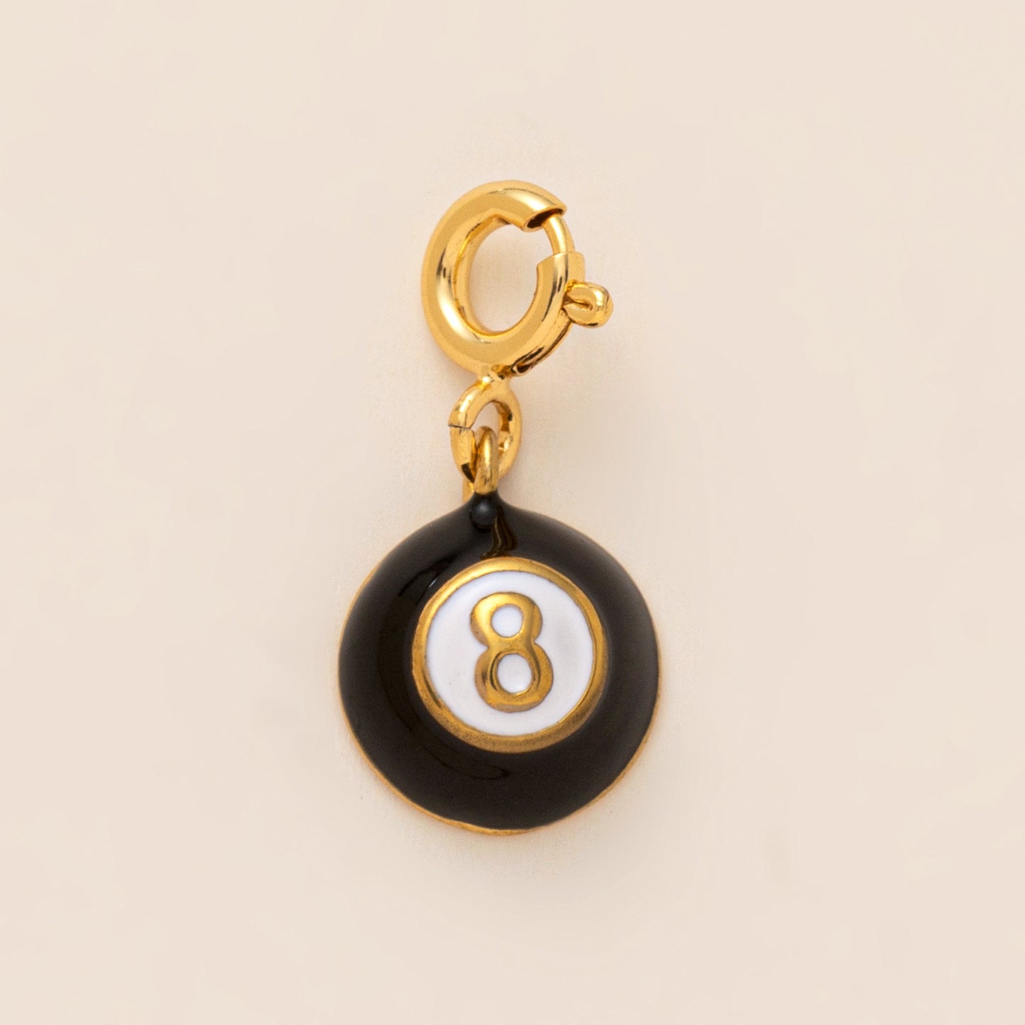 Vintage Plated Brass Geometric Pendant Charm Bar with Cable Chain