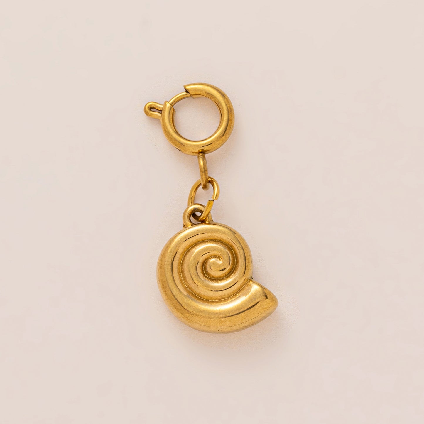 Minimalist Stainless Steel PVD Gold Plated DIY Charm Bar Pendant