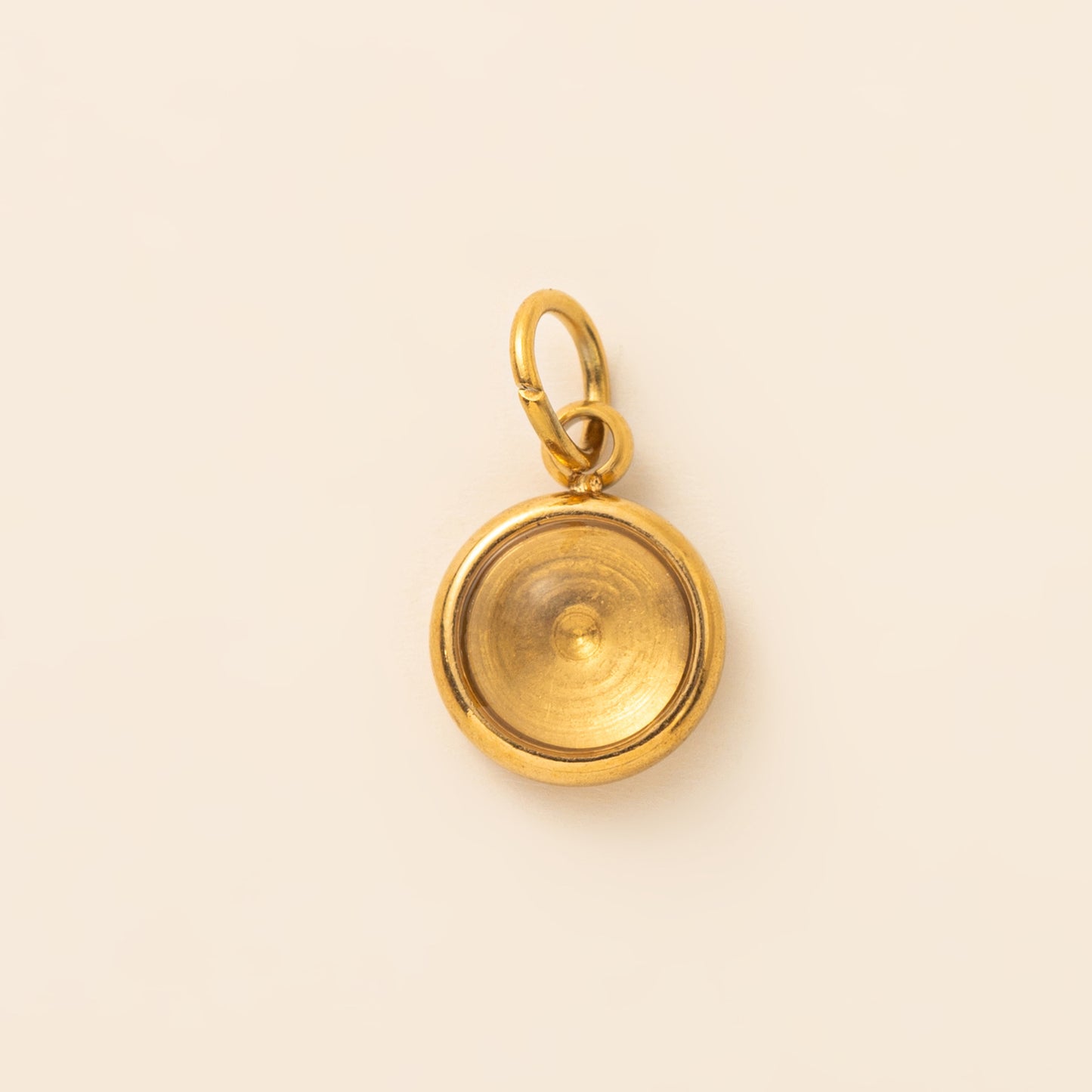18K Gold Plated Stainless Steel Teardrop Star Cubic Zirconia Pendant Necklace for Unisex