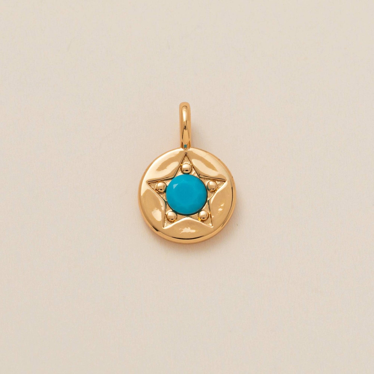 Vintage Geometric Stainless Steel 18K Gold Plated PVD DIY Charm Bar Necklace with 12 Birthstones