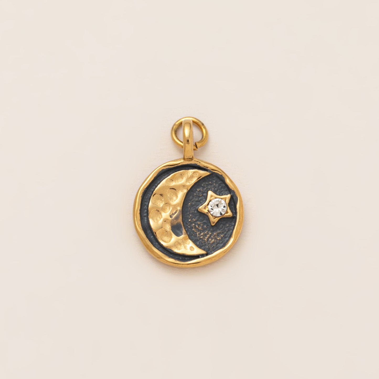 Minimalist PVD 18K Gold Plated Stainless Steel Animal Charm Bar