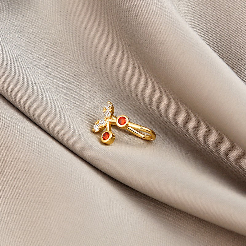 Minimalist Geometric U-Shaped Nose Clip Brass 18K Gold Plated Cubic Zirconia Adjustable Charm Bar