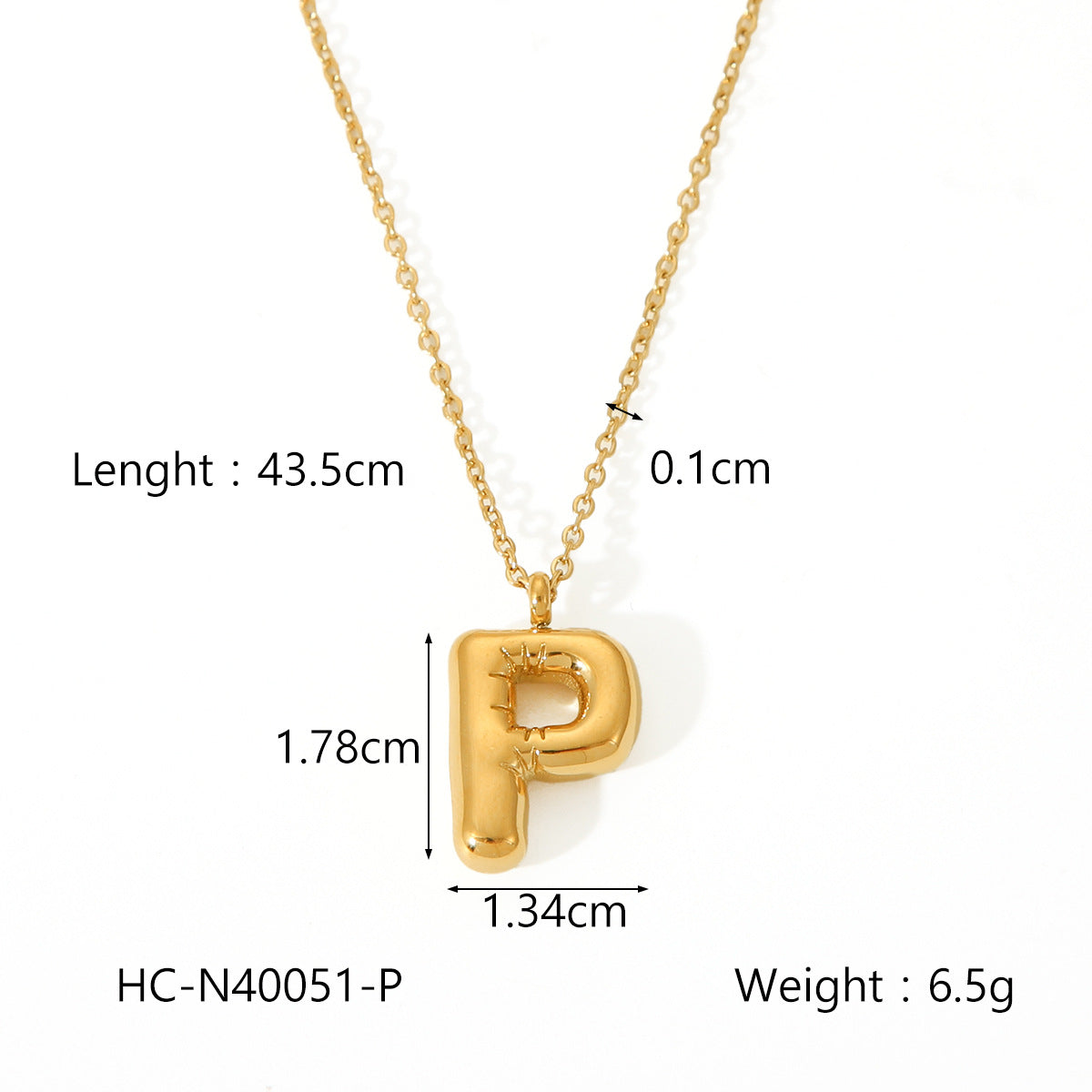 Collana con ciondolo a bolla in acciaio al titanio con finitura galvanica per donna, catena in acciaio inossidabile con ciondolo minimalista alla moda con alfabeto
