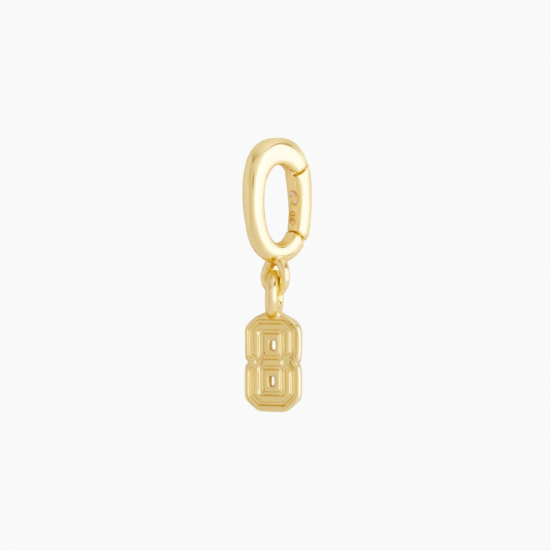 Ciondolo Bar Minimalista Geometrico a Forma di Animale in Acciaio Inox Placcato Oro 18K PVD per Collana con Catena a Cavo