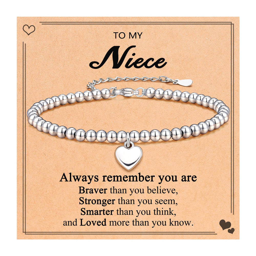 Plated Stainless Steel Animal Elephant Charm Bar Bracelet Unisex