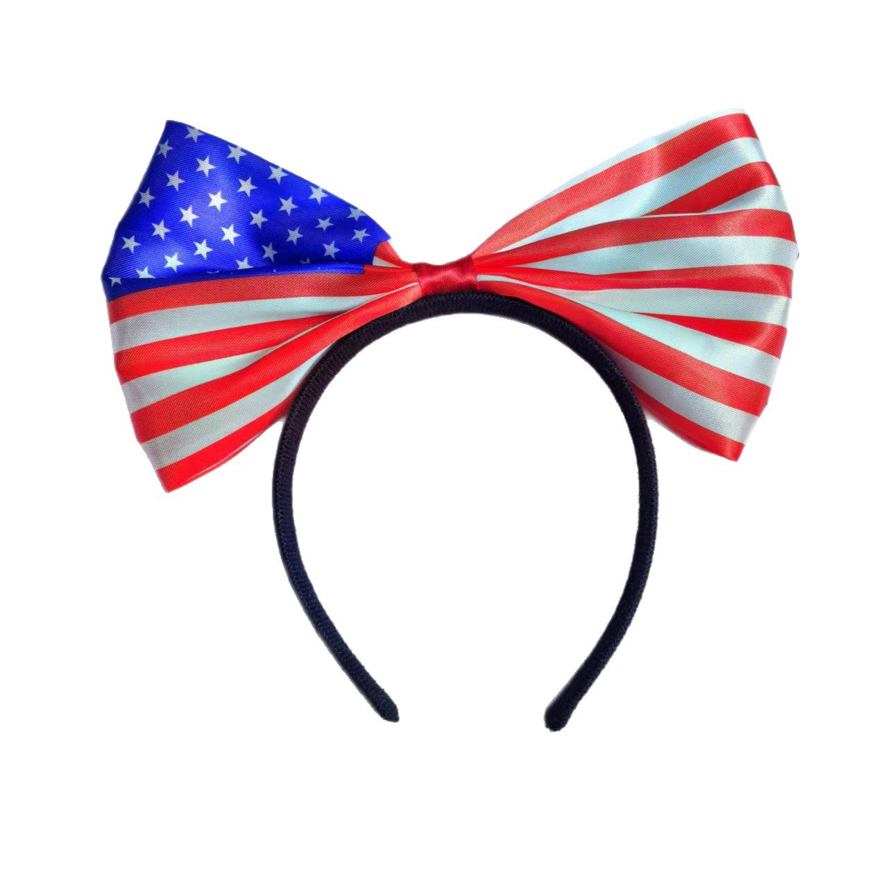 World Cup National Flag Bow Headband Resin Hair Accessory for Soccer Party