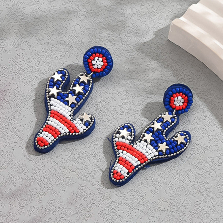 Set de pendientes minimalistas asimétricos de corazón y geométricos para mujer con engaste de micro-pavé y perlas