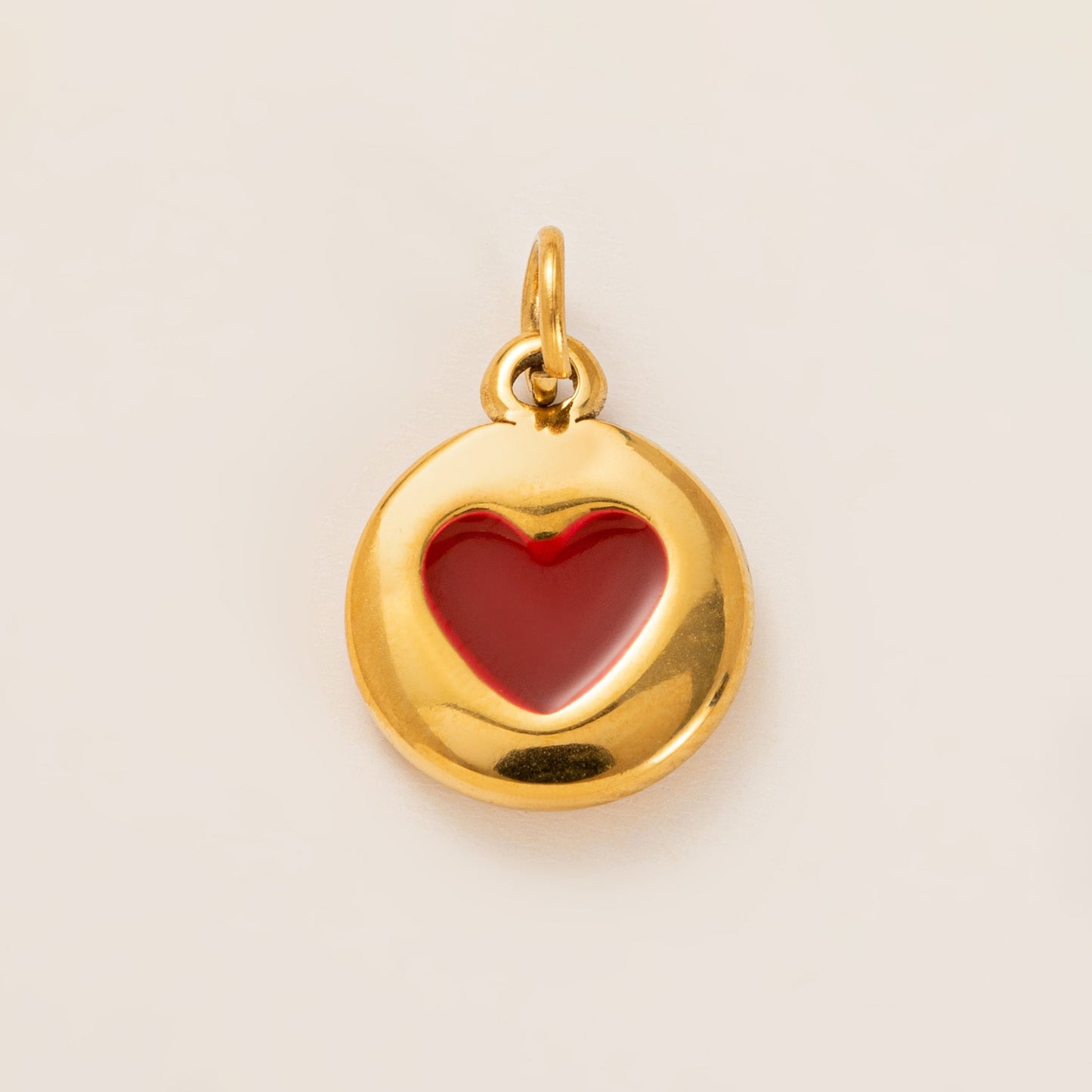 Vintage Stainless Steel Plated Heart Teardrop Shoe Charm Accessory