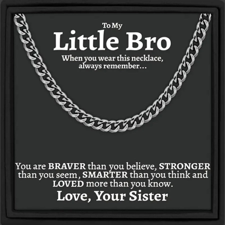 Hip Hop Style U-Shaped Cuban Link Necklace for Men Stainless Steel Plated Zinc Alloy Pendant