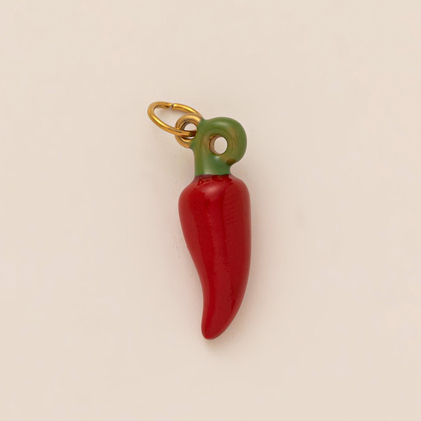 18K Gold Plated Stainless Steel Fruit Series Charm Bar for Corn Chain Necklace Unisex DIY Pendant