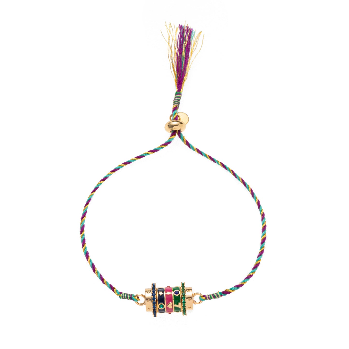 Vintage Geometric Tarot Bracelet with Star Pendant, Gold-Plated Titanium Steel Jewelry for Women and Men