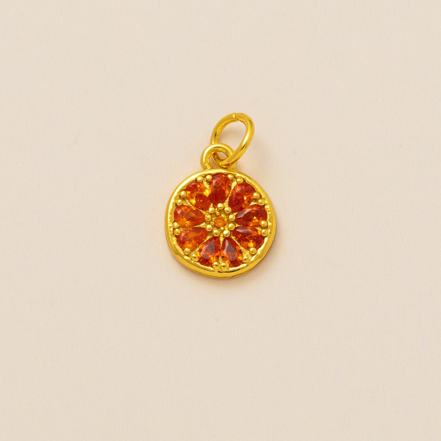 Minimalist Casual Fruit Pattern Plated Brass Pendant Necklace for Unisex