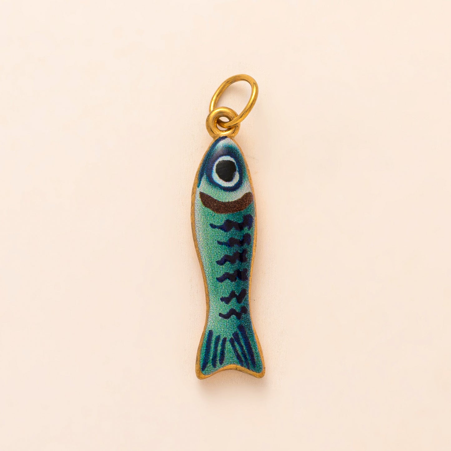 18K Gold Plated Stainless Steel Animal Pendant Charm Bar