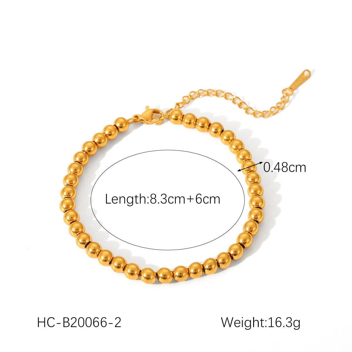 Bracciale Minimalista a Cuore in Acciaio Inossidabile con Dettagli Perla e Chiusura a Gancio per Donna