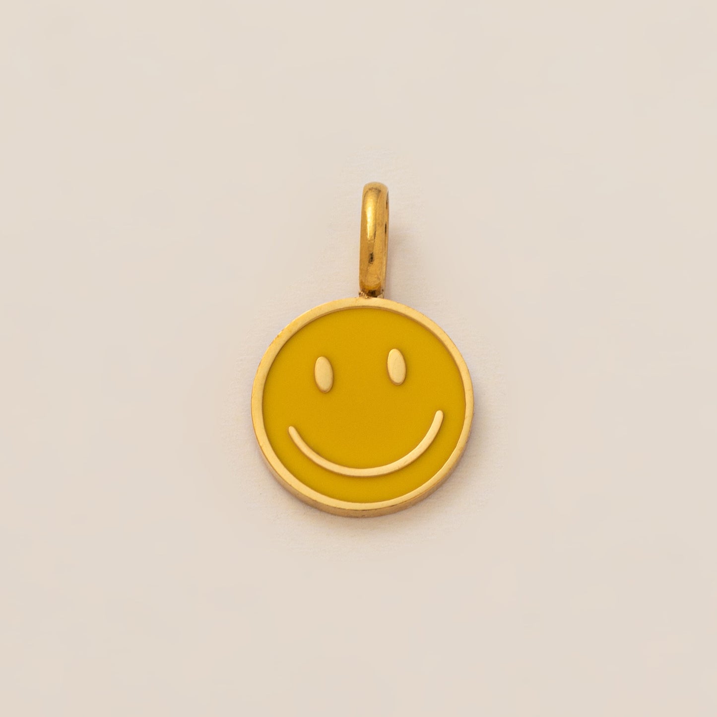 Minimalist 18K Gold Plated Round Square Geometric Stainless Steel Pendant Necklace