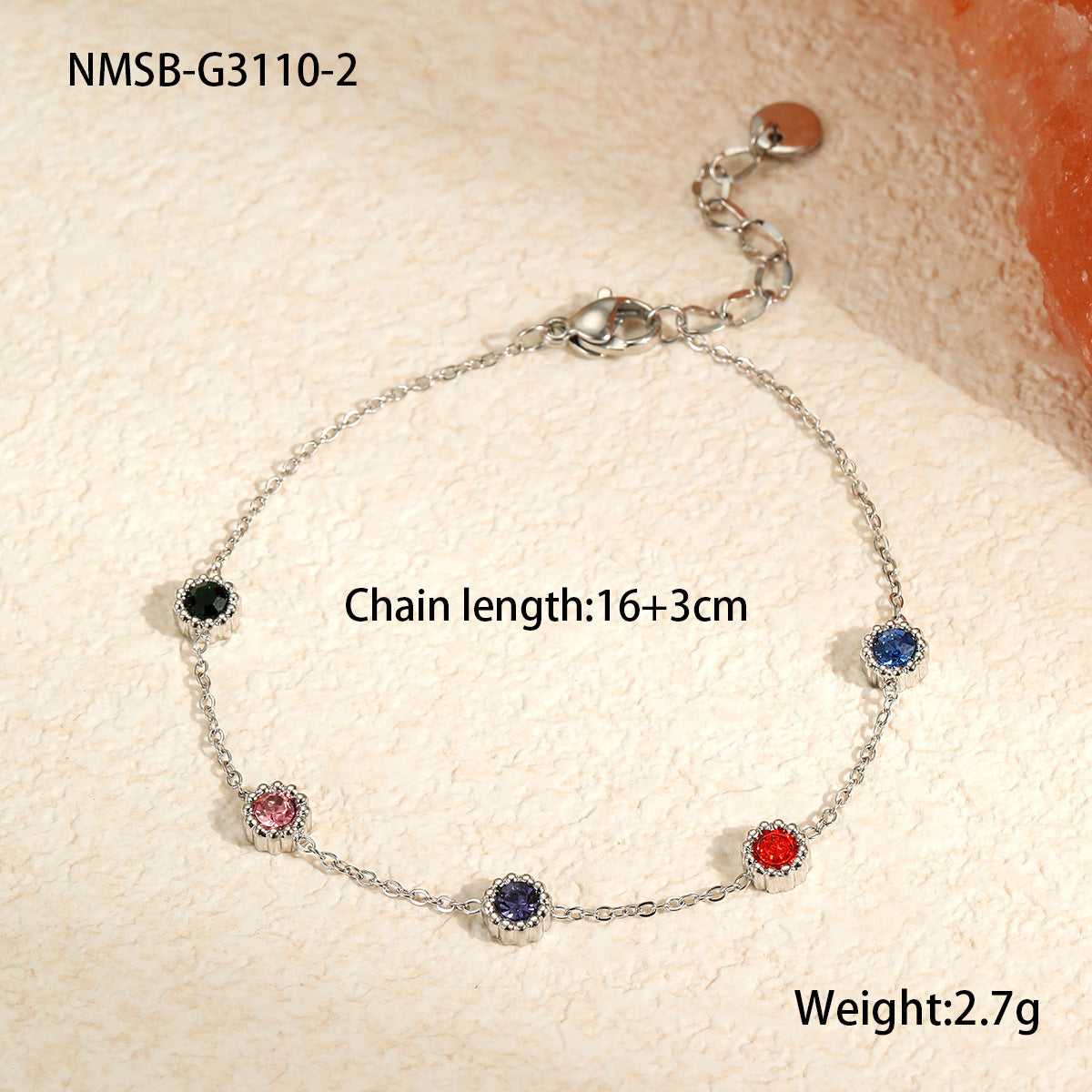 Conjunto de collar y pulsera de acero inoxidable de estilo francés a la moda con dijes colgantes de corazón y campana, acabado chapado, joyería de cadena de clavícula para mujer