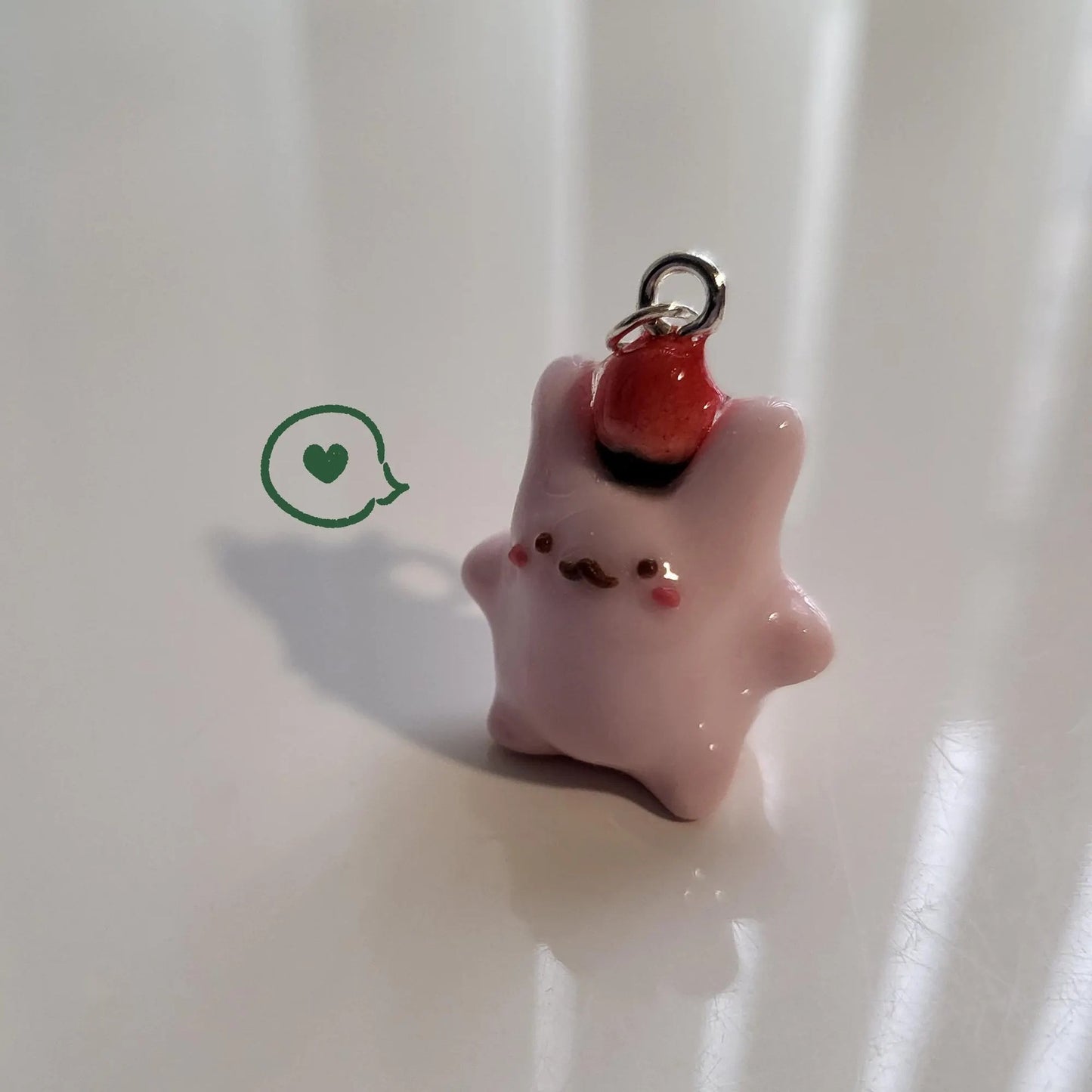 Sweet Plated Stainless Steel Animal Charm Bar