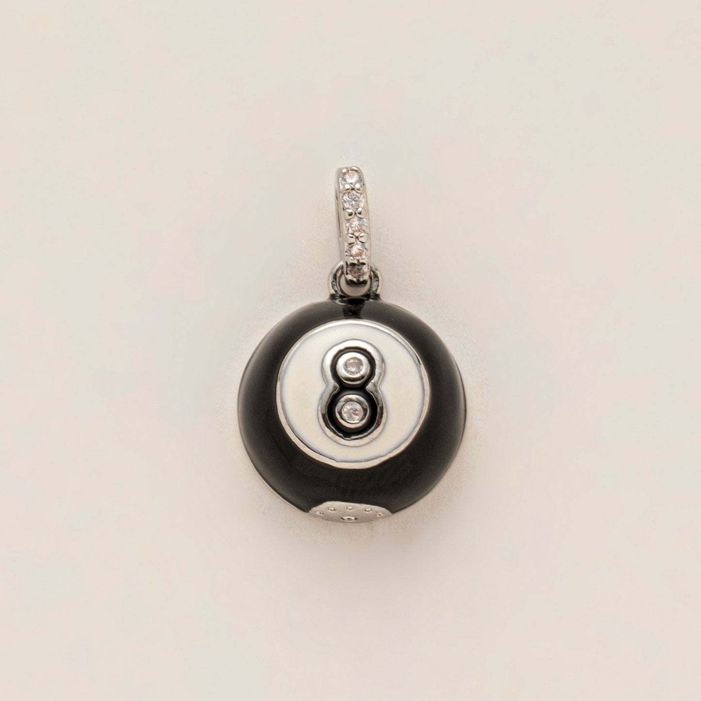 Vintage Sporty Gold Plated Brass Ball Chain with Stainless Steel Cartoon Pendant Charm Bar