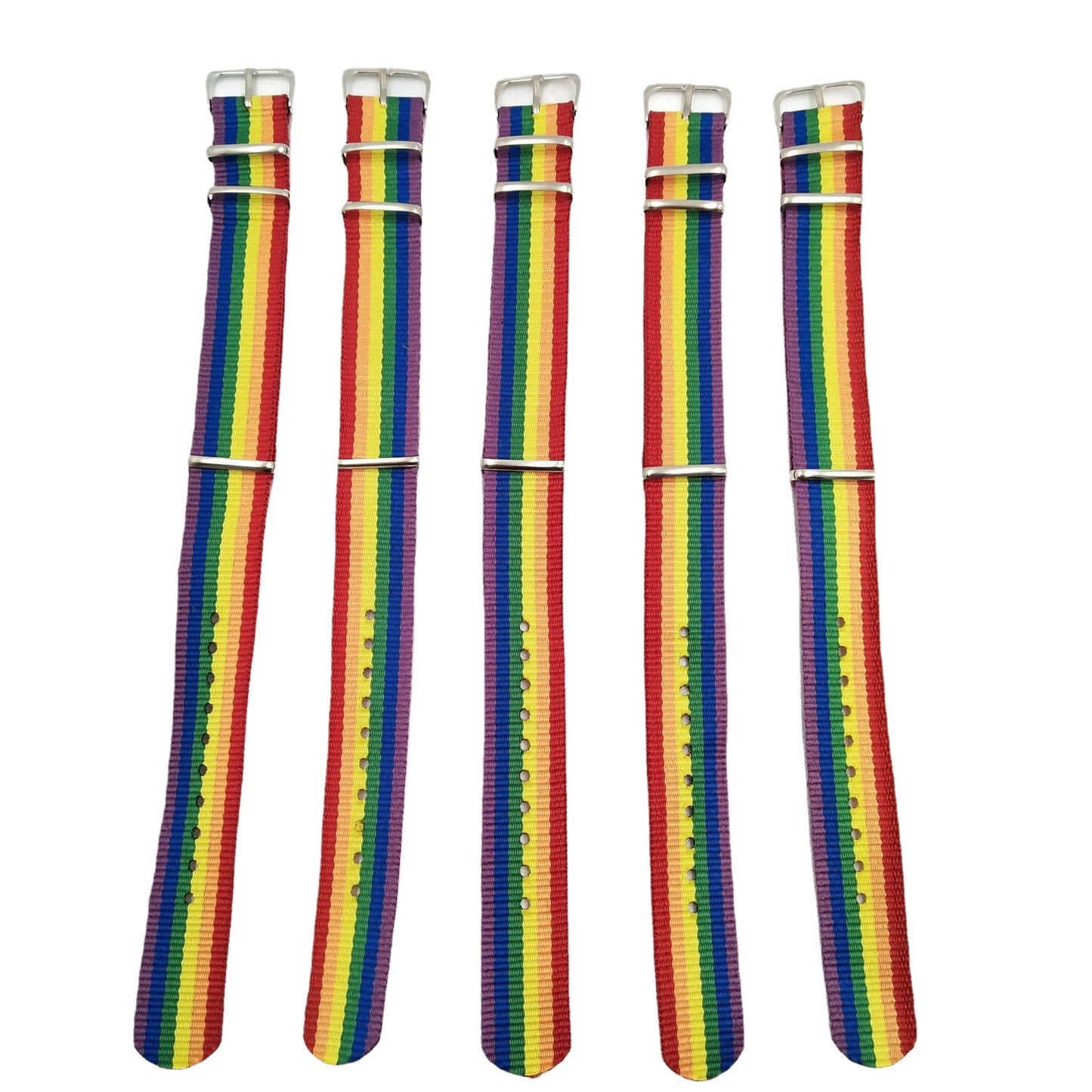 Sweet Rainbow Nylon Handmade Bracelet Unisex