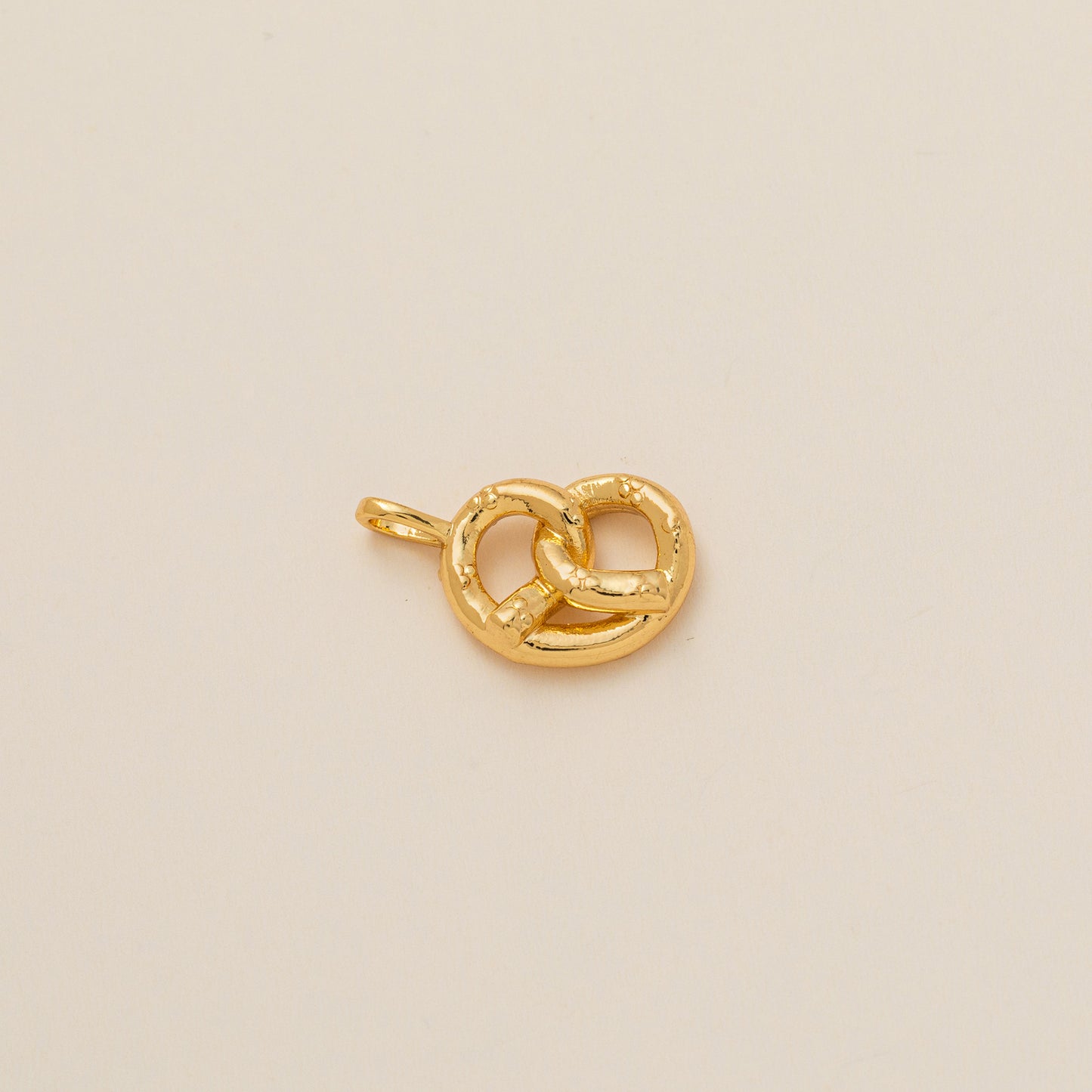 Minimalist Square Geometric Brass Charm Bar with Cubic Zirconia Inlay for Women